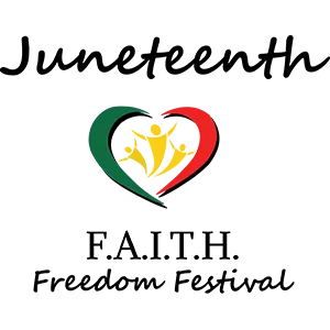 Juneteenth Freedom Festival Badge